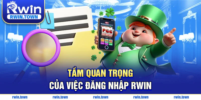 Đăng nhập tài khoản RWIN quyết định an toàn cá cược