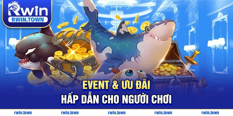 Tham gia event hấp dẫn khi chơi bắn cá xèng tại nhà cái