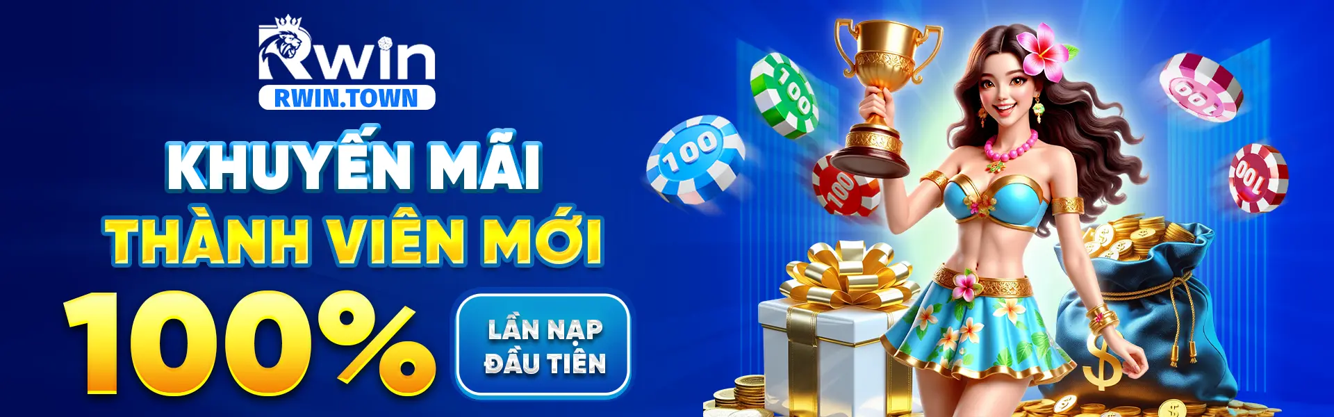 Rwin khuyến mãi thành viên mới